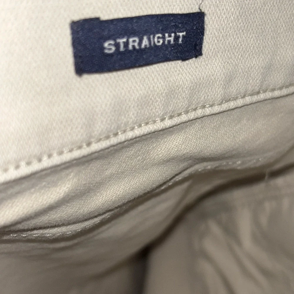 NWT J.Crew Factory Straight-fit garment-dyed five-pocket pant in Stone 35 x 30